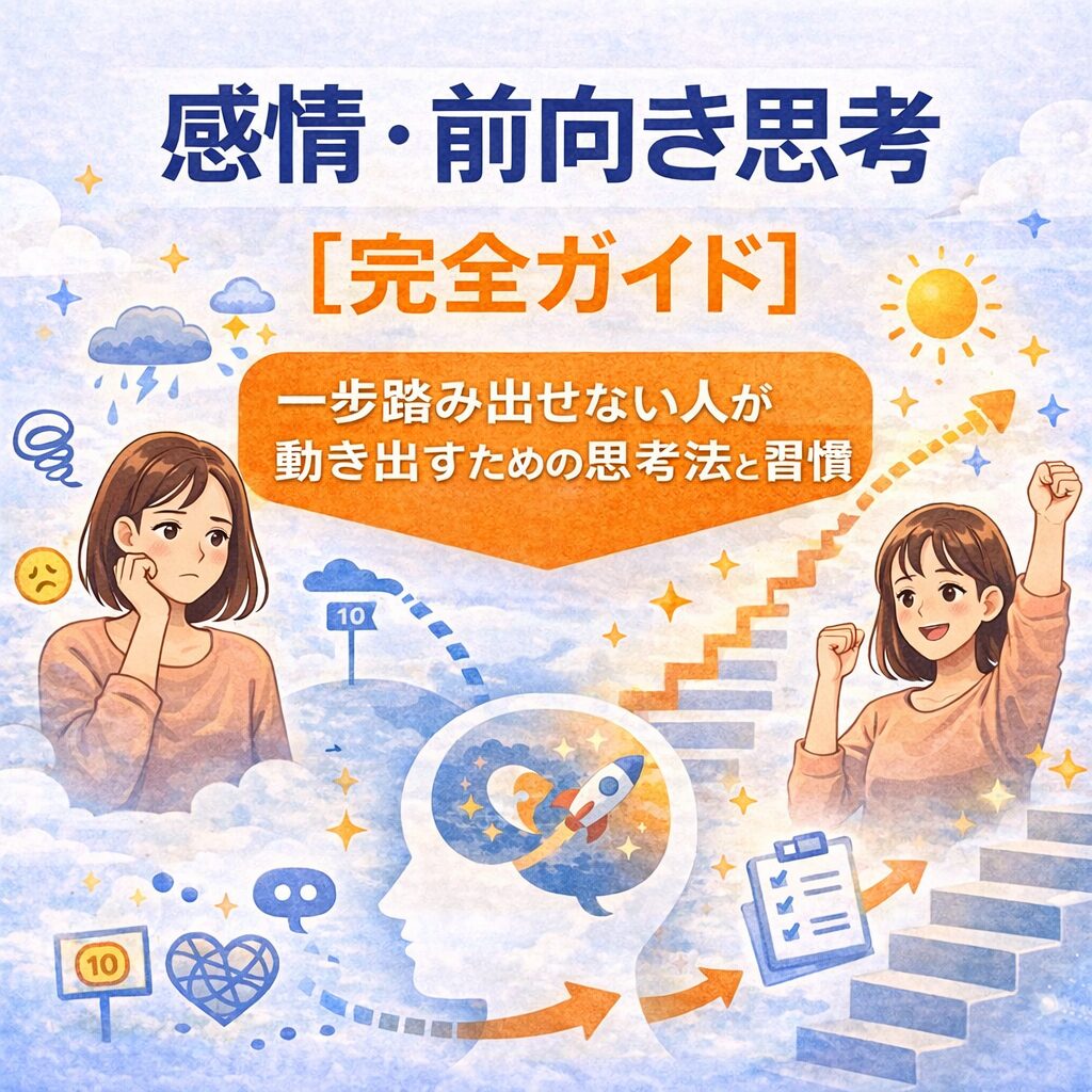 【行動力・挑戦マインド完全ガイド】一歩踏み出せない人が動き出すための思考法と習慣